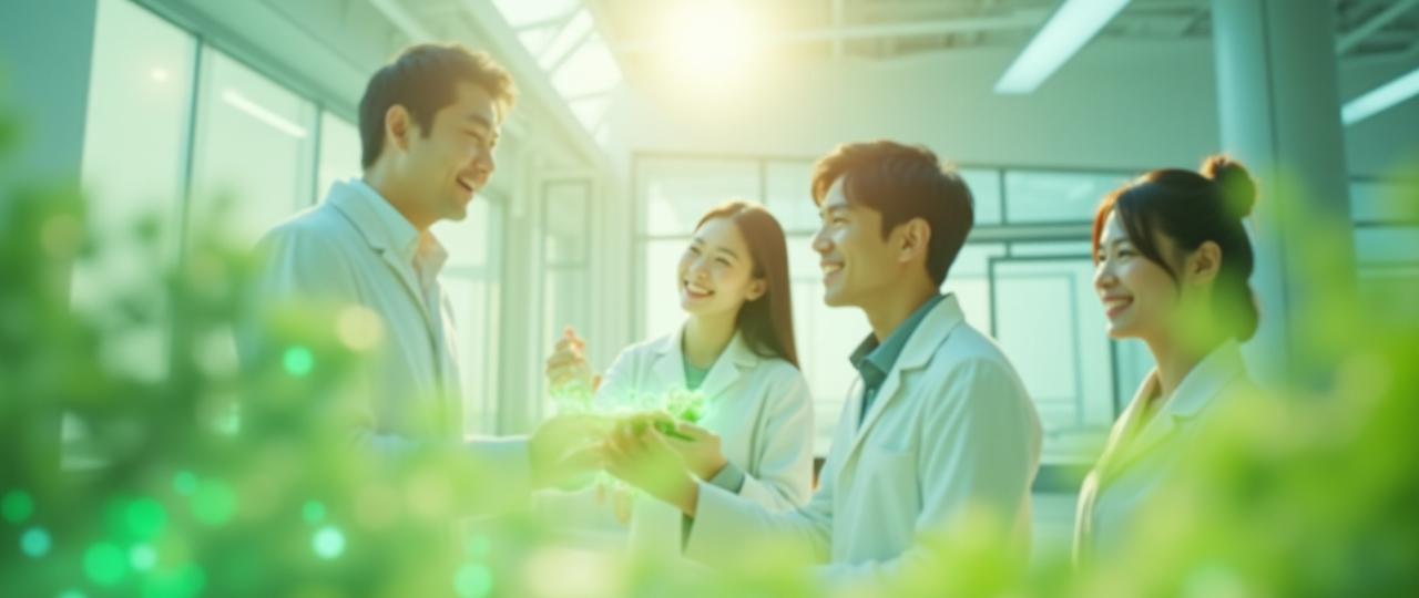 未来を見据え、食と地球の持続可能性について議論する多様なチームメンバーたち